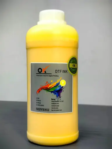 حبر DTF اصفر عبوة 1 لتر