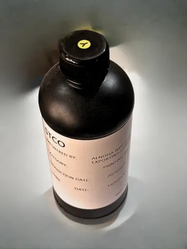 حبر UV اصفر عبوة 1 لتر