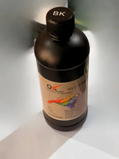 حبر UV اسود عبوة 1 لتر